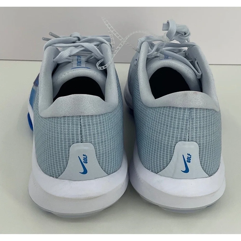 Nike‎ Air Zoom Infinity Tour Next% Golf Shoes Men's US 9.5 Light Blue White